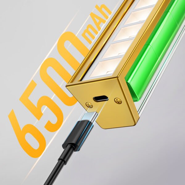 Picture Lights for Wall, Battery Operated Picture Light 24in Gallery Light for Paintings CCT Dimmable Recharging Battery Wall Light with Remote Control for Living Room Gallery Dartboard - Image 3