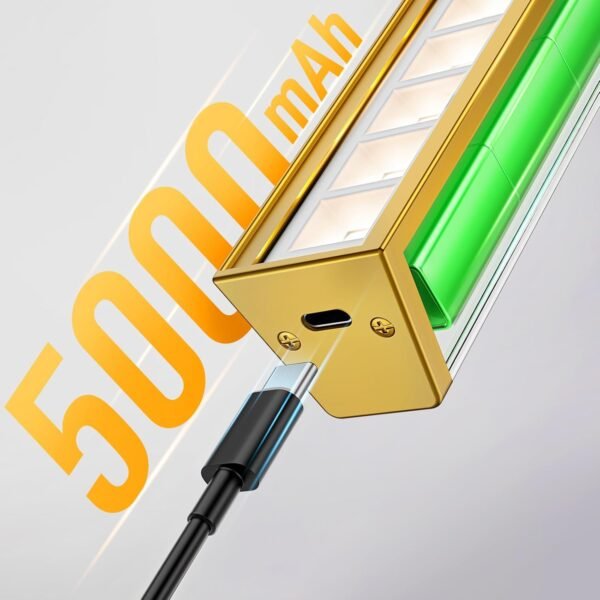 Picture Lights for Wall, Battery Operated Picture Light 16in Gallery Light for Paintings CCT Dimmable Recharging Battery Wall Light with Remote Control for Living Room Gallery Dartboard Art - Image 2