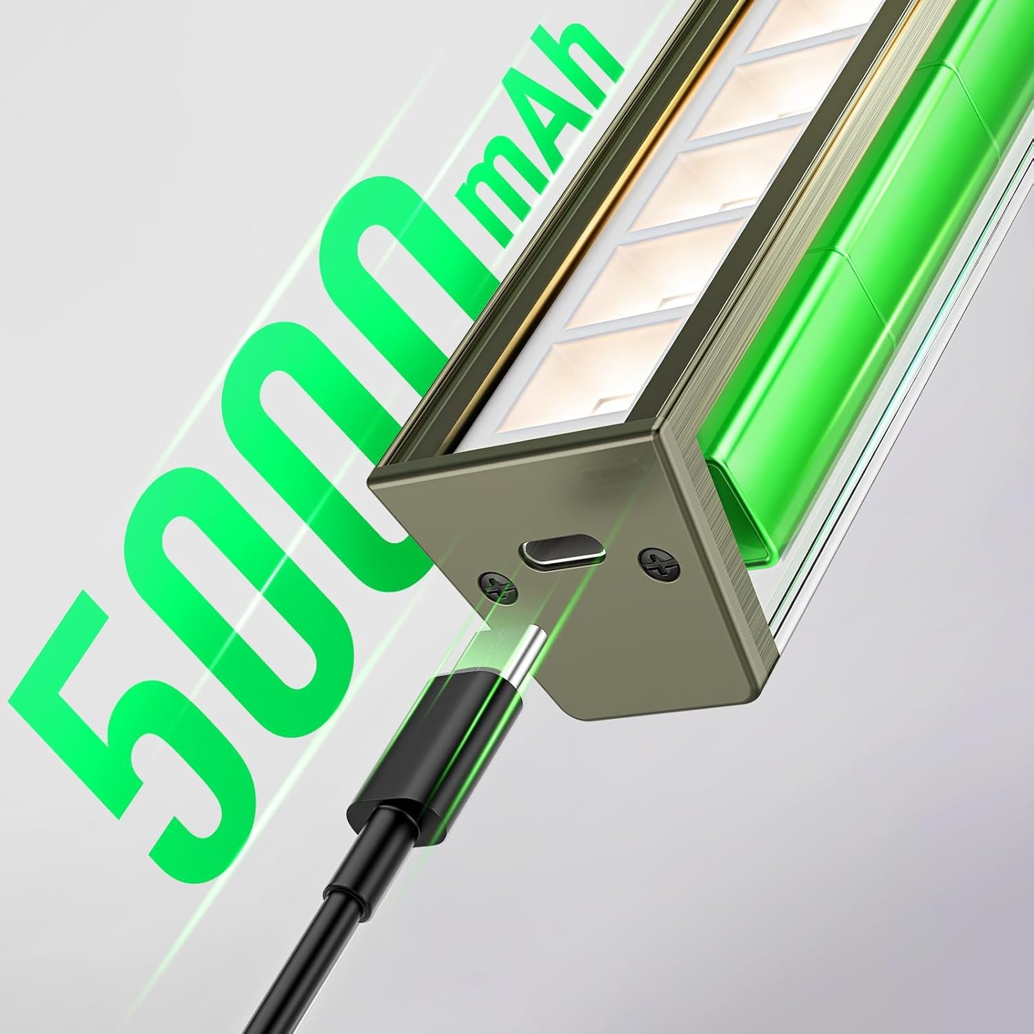 Picture Lights for Wall, Greenish Bronze Battery Operated Picture Light 16in Art Light CCT Dimmable Recharging Battery Wall Light with Remote Control for Living Room Gallery - Image 4