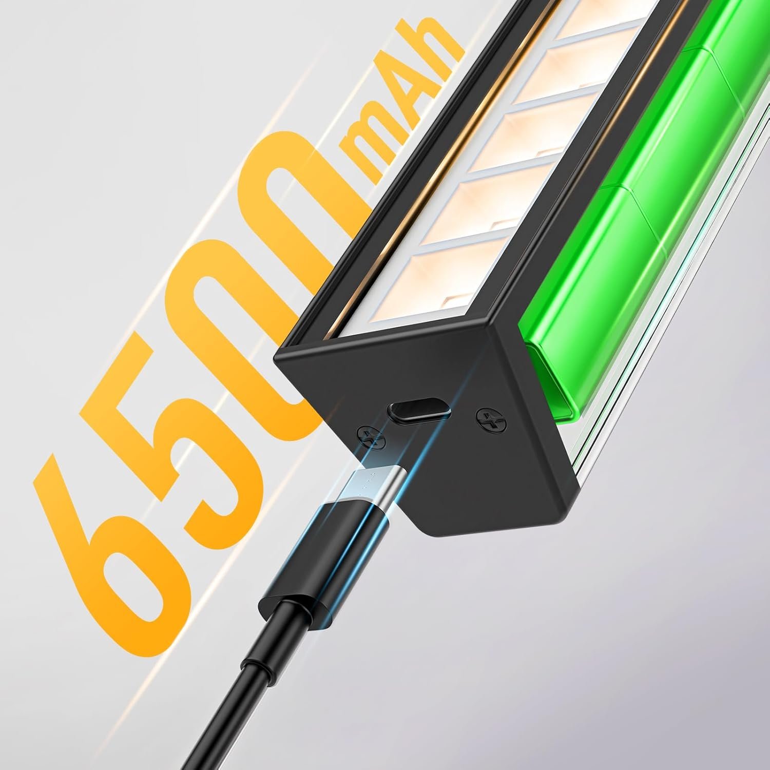 Picture Lights for Wall, Battery Operated Picture Light 24in Gallery Light for Paintings CCT Dimmable Recharging Battery Wall Light with Remote Control for Living Room Gallery Dartboard 2PCS - Image 6